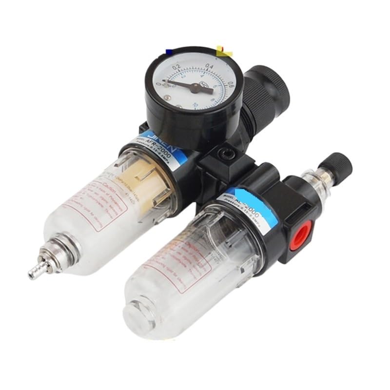 AFC-2000 1/4" Pneumatic Air Filter Regulator Lubricator Combinations Oil Separator in Stock