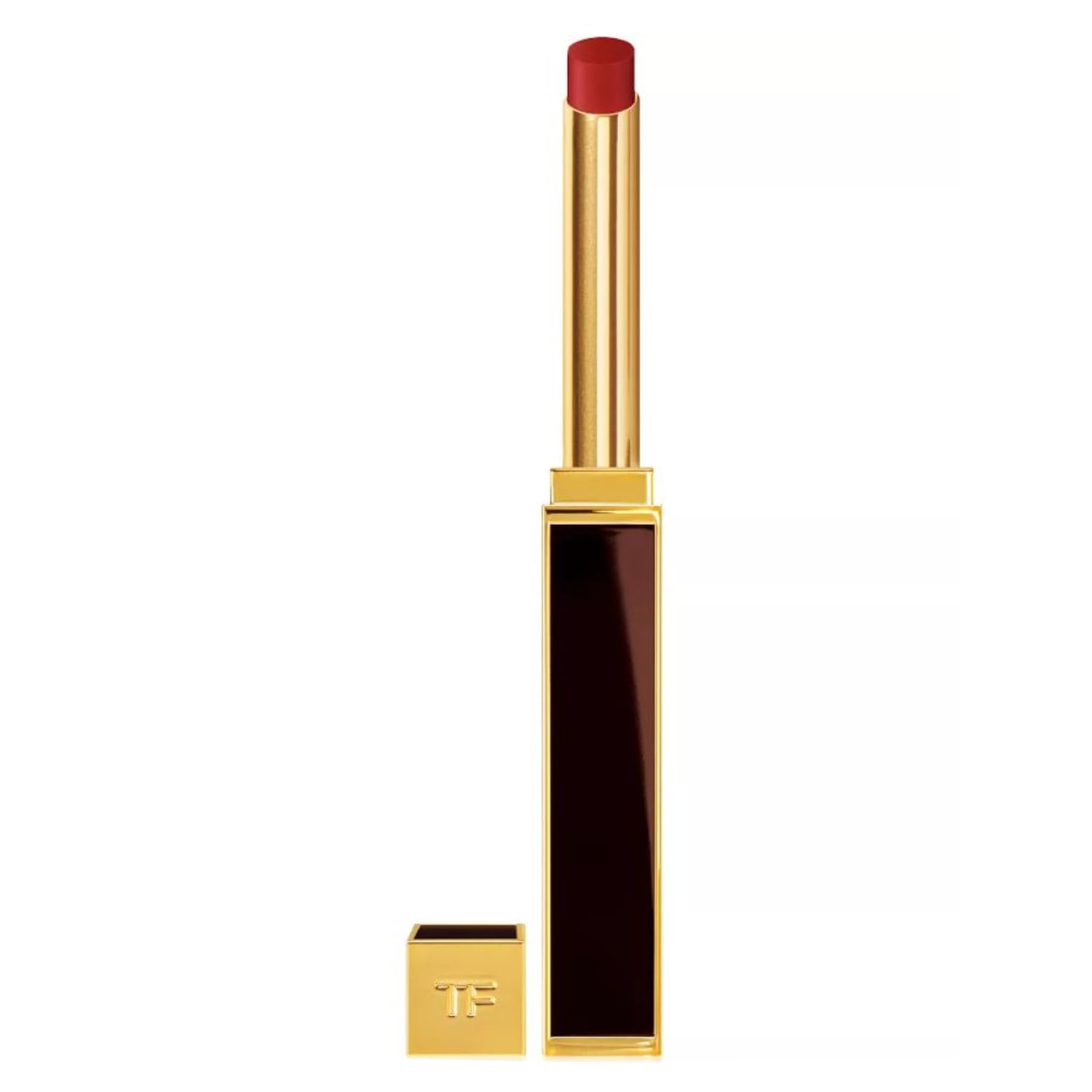 Tom Ford Slim Lip Color Shine Lipstick - 16 Scarlet Rouge (Warm Toned Red) - .03 oz / .9 g