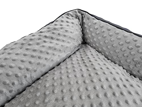 Erst-Holz Hundebett orthopädisches Tierbett für Jede Hundegröße waschbar V-30.31, Größe:65x50