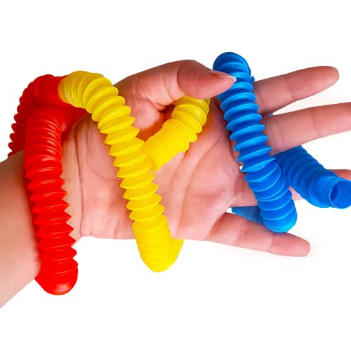 Kit com 4 tubos flex, 2-8DZ FVSE, Fidget Toys, Toyng
