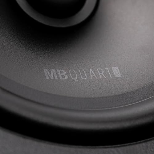 MB Quart Discus High-Performance 3.5\" 2-Way Car Audio Component Speaker System, 70W Peak Power, 35W RMS, 4 Ohm, and 88db Sensitivity