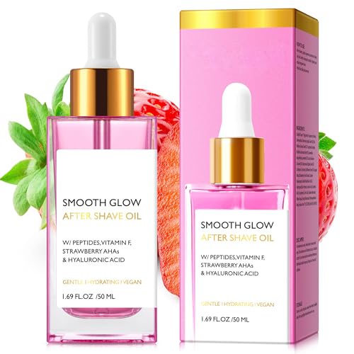 Aceite de cuidado posterior al afeitado para mujeres, 50 ml de aceite de cuidado posterior al afeitado especialmente diseñado para mujeres, protege eficazmente contra el enrojecimiento e hinchazón del