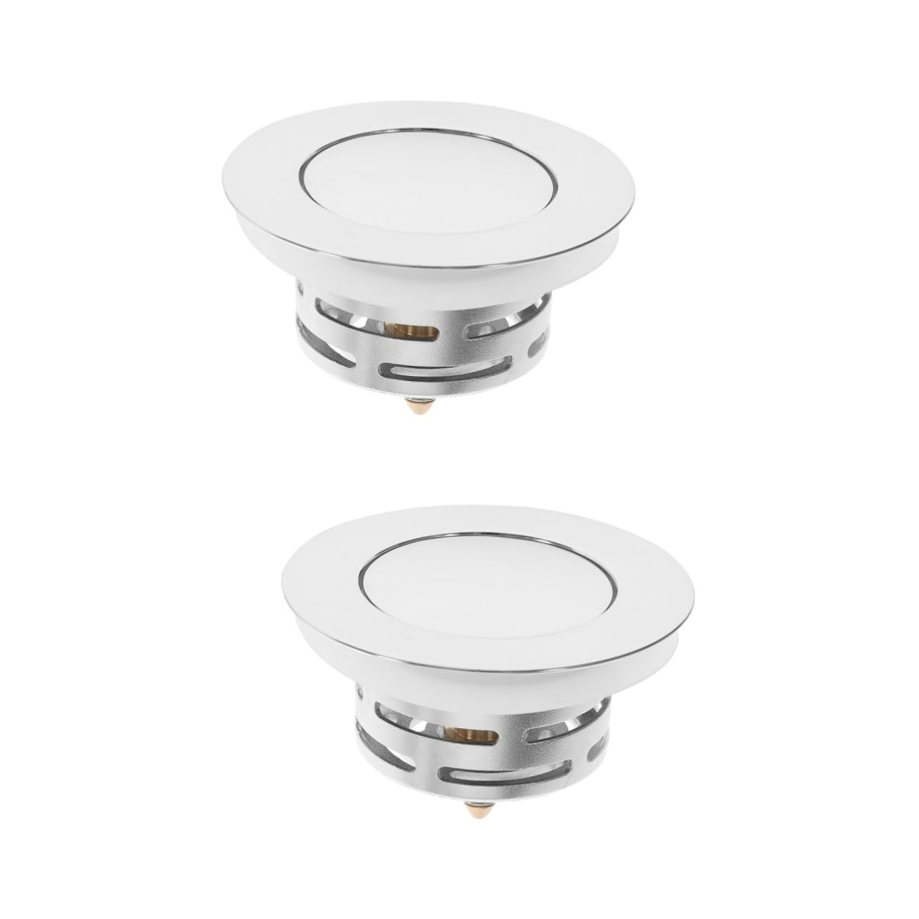 Bouchon de lavabo cuivre système de drainage robuste pour évier chic