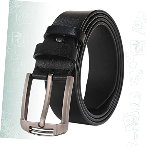 1pc Men Adjustable Leather Belt Casual Square Pin Versatile for Business and Daily Wear Fit for Your Waist2
