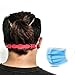 Abaodam 15pcs Adjustable Silicone Mask Extension Hooks Flexible Non-Slip Ear Strap Buckles for All Ear-Band Masks Rope Adjusters Random Colors Random Color
