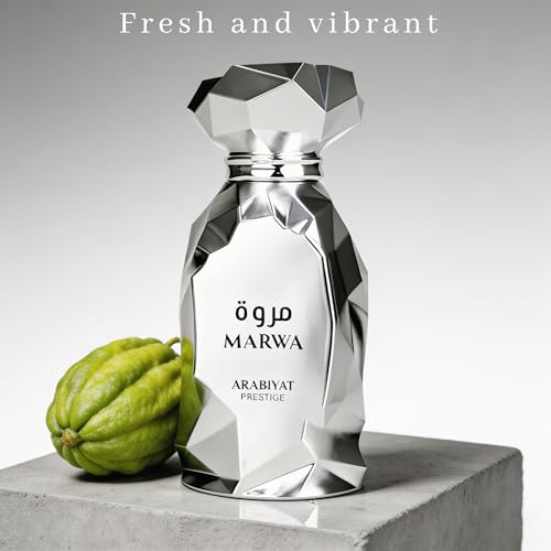 Image of A CENTER Marwa Men's Cologne 100ml Spicy Woody Eau de Parfum Bergamot Geranium Guaiac Wood Scent Gift for Him
