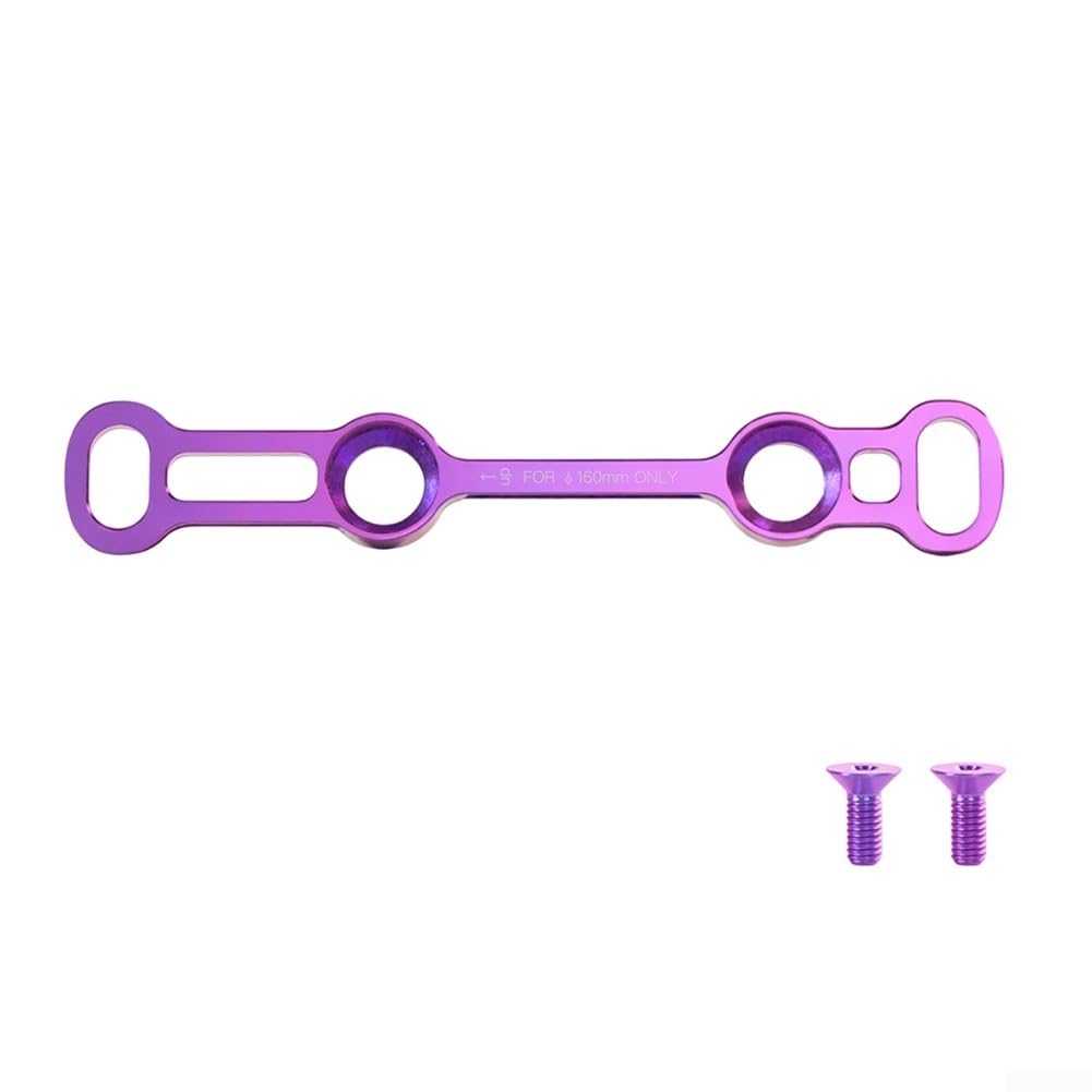Base frein à disque route alliage léger résout alignement étrier