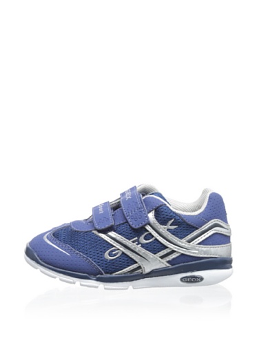 Chaussures premiers pas Geox B Runner bébé bleu basket marche souple - 7
