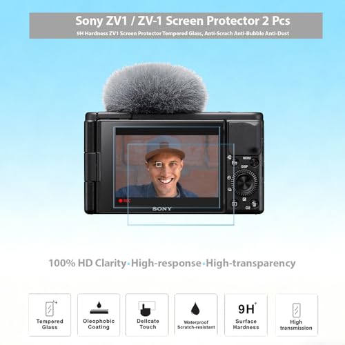 Funda para cámara Sony ZV1 silicona blanca miniatura 6
