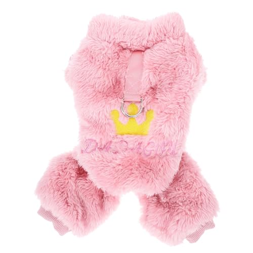 OUNONA 犬用の暖かい服 チワワ 犬クール 大型犬の衣装 わんわん服 ダックスフンド 犬のおもちゃ 快適な犬服 ペットのコート 犬の冬のコート 犬の冬服 装飾的な犬の服 ポリエステル裏地