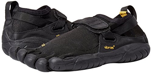 Vibram Tênis de corrida feminino KSO-w, Preto, 9-9.5