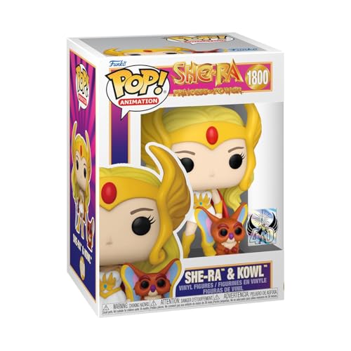 Funko Masters of The Universe Figura Vinilo She-Ra - She-Ra with Kowl 1800 Unisex Pop! Multicolor