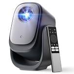 Dangbei N2mini Video Projector with Adjustable Stand, Officially Licensed Netflix, Native 1080p, Dolby Audio, Wi-FI 6 and Bluetooth 5.2, Auto Focus, Automatic Keystone Correction