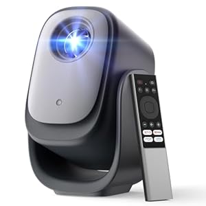 Dangbei N2 Mini Smart Projector with Stand, Official Netflix Home Projector 1080P, Portable Video Projector with WiFi and Bluetooth for Outdoor/Mobile