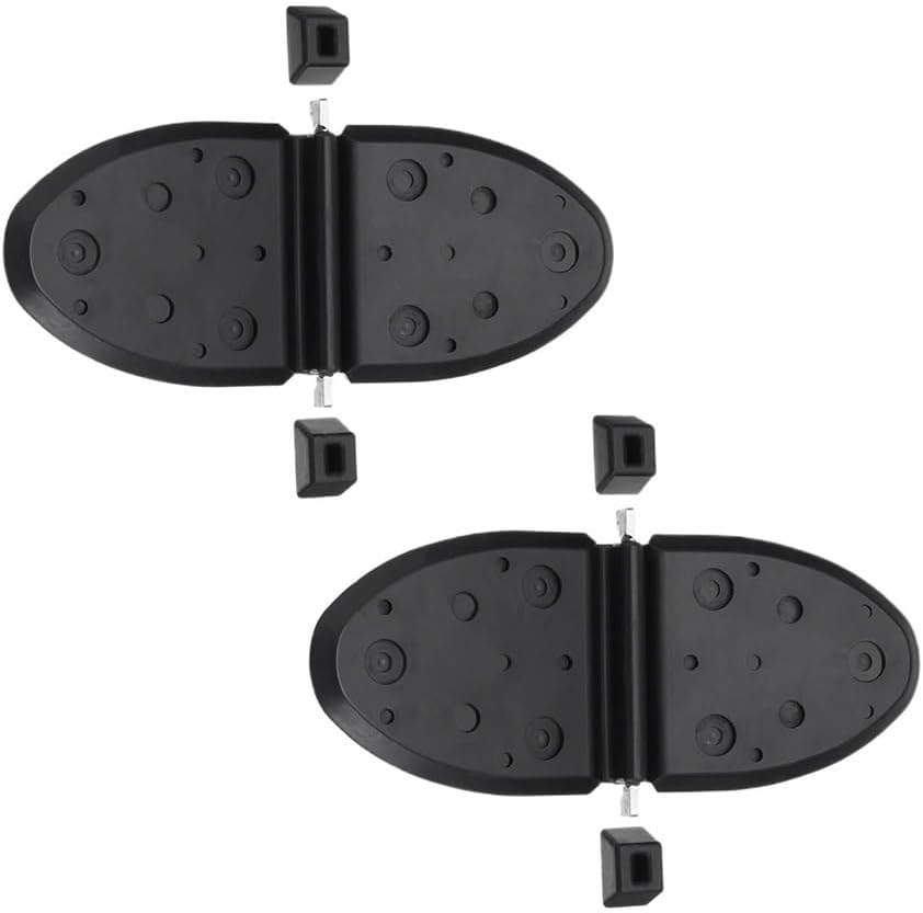 2 Pcs Exhaust Flapper Water Shutter Kit with Grommets FIT for Boat 1998 & Up V6 V8 Stern Drive 4.3 to 8.2 L Engines 807166A1