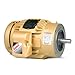 Baldor-Reliance VEM3581T-5 General Purpose Motor - 3 ph, 1 hp, 1800 rpm, 575 V, 143TC Frame, TEFC (Totally Enclosed Fan Cooled) Enclosure, 60 Hz, Footless/C-Face Flange Mount, 1750 rpm Base RPM