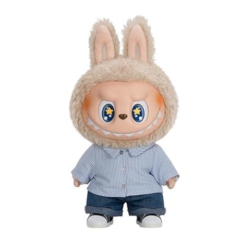 POP MART The Monsters – FLIP with ME winylowa pluszowa lalka, 40 cm wysokości, zabawki do nowoczesnego wystroju domu, kolekcjonerski zestaw zabawek na akcesoria biurkowe, 1 szt