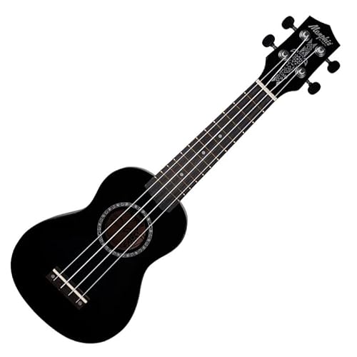 Ukulele Soprano Memphis Honu Bk Kit Capa e Porta Palheta