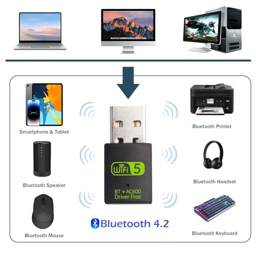 Auscoumer 4510AC Usb Wifi Bluetooth Adapter thumb #5