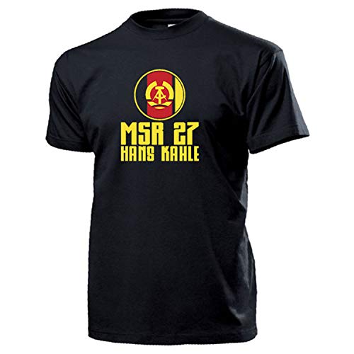 T-shirt MSR 27 Hans Kahle XXL noir : fini les hauts trop courts pour motards