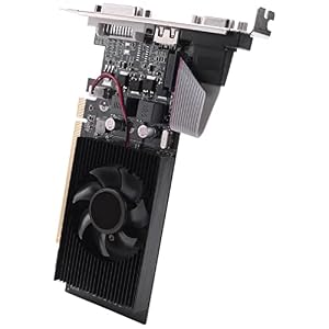 GT210 1 GB Grafikkarte Ein 64 Bit für GPU PC-Spiele DVI-I kompatibel VGA Grafikkarte Ein doppelter Bildschirm verwendet