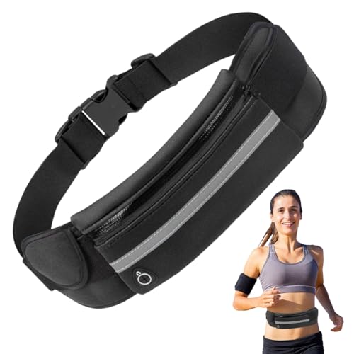 Riñonera Running Ajustable e Impermeable Apta par Todos los Moviles | Riñonera Running Mujer y Hombre | Cinturon Running | Riñonera Deportiva | Running Belt | Porta Movil Running