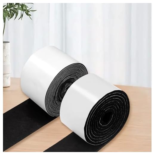 2 Rolls Felt Furniture Pads – 39.4"×0.8"×0.2" Self-Adhesive, Furniture Pads for Most Floors, Anti-Slip Chair Leg Pads
