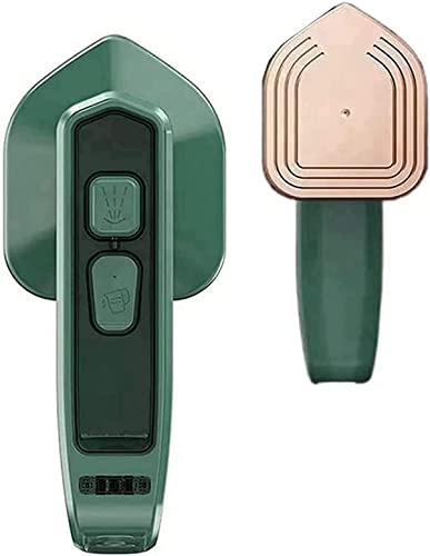 ZZHFC Portable Micro Travel Steam Iron, Professional Micro Steam Iron Great for Travel, Handheld Home Small Steam Iron, Household Fast Heat Ironing Machine,Dry and Wet Cover