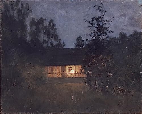 Tableaux art classique peinture affiche de campagne Levitan