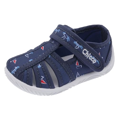 Chicco, Pantofole Bambino, Ciabatte Asilo e Casa, con Comoda Chiusura a Strappo, Designed in Italy