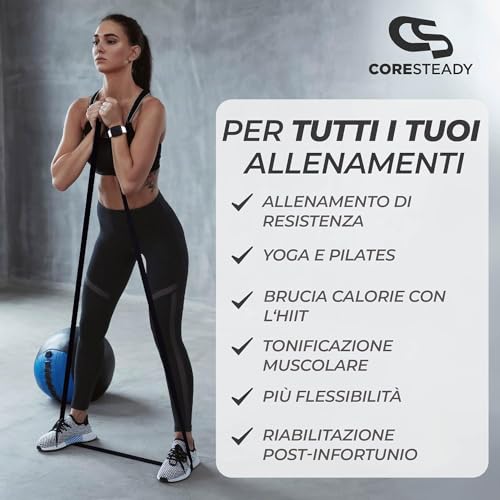 Coresteady Elastico Trazioni i Elastico Fitness