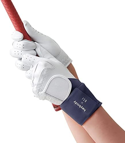 heybody Slim Air Golf Wrist Support Strap (Gray) | Fitness Golf Tennis Carpal Tunnel Arthritis Wrist Pain Relief Injury Prevention | Comfortable Fit Elastic Material | Breathable Fabric