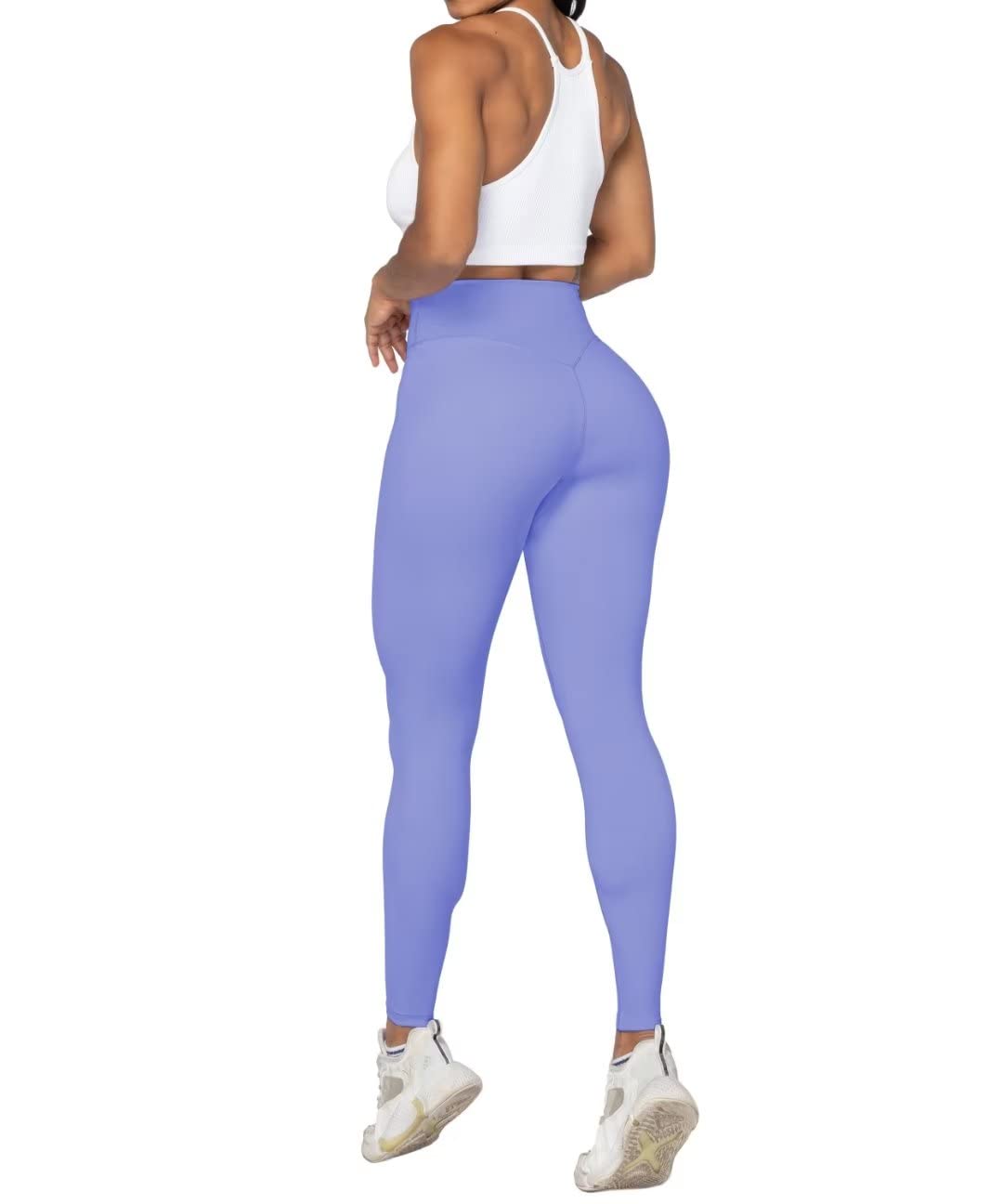 Sunzel Deporte Leggins Mujer,Deporte Leggins Mujer,Pantalones de Yoga con Cintura Alta y Compresión para Reducir Barriga 28"