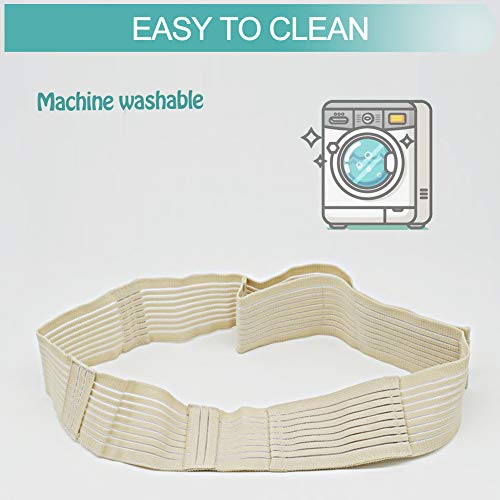 Breathable Peritoneal Dialysis Belt Stretch G/Peg Feeding Tube Holder Pd Catheter Covers Bag Drainage Abdominal Fixation Medical Nursing Supplies, Medium(28-41 Inch) Beige #TOP4