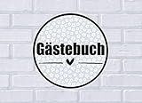  Gästebuch für Klo Toilette WC lustiges Geschenk zum Einzug für Paare für die erste gemeinsame Wohnung oder Haus: 120 Seiten zum ausfüllen  Querformat ca. 21cm x 15cm