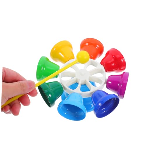 Instrument percussion et solide SHINEOFI cloche main musicale durable