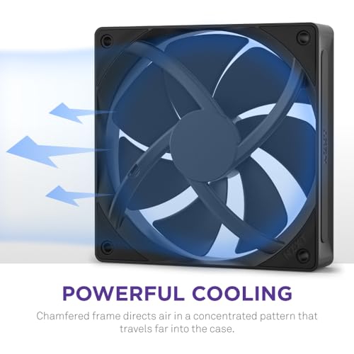 Image of F140P - 140mm Static Pressure Fans - Single - Black