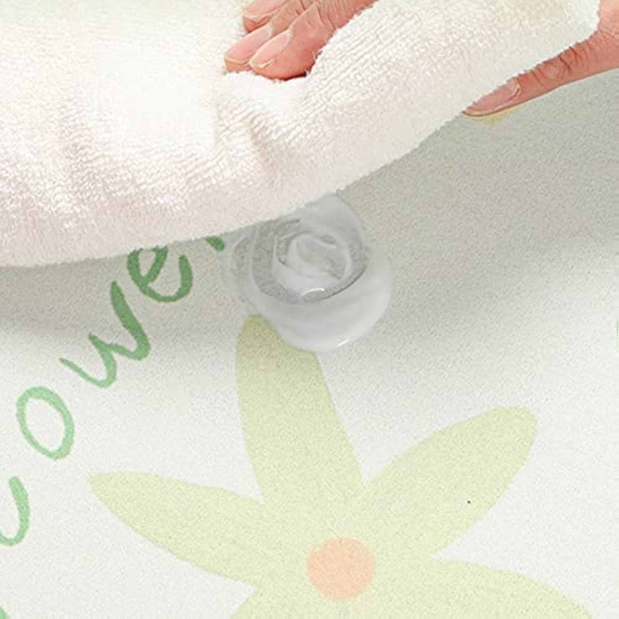 Durable Non Slip Oval Bath Mat for Shower