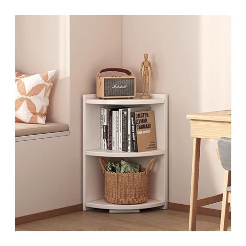 Aparador Gabinete de esquina triangular Gabinete de esquina de pared Estante de almacenamiento Gabinete de esquina Estante de pared lateral Estante de almacenamiento de piso a piso Bar Gabinete(40*40*