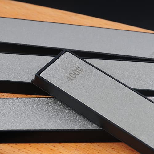 10Pcs Diamond Knife Sharpening Stones Set, #80 #200 #400 #500 #600 #800 #1000 #1500 #2000 #3000 Grit, Diamond Whetstones With A Non-Slip Base For Ruixin Sharpener, Knife Sharpener For Kitchen Outdoor #TOP5
