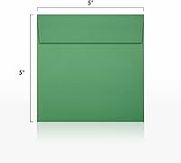 Vista 333 de LUXPaper Sobres de invitación cuadrados Despegar y prensar 8 x 8 pulgadas Natural Texto de 70 libras 50