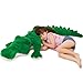 MorisMos Giant Alligator Stuffed Animal, 67inch Huge Alligator Plush Toy, Large Stuffed Crocodile Pillow for Kids, Green