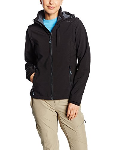 Preisvergleich Produktbild CMP Damen Softshelljacke, nero u901(799c), 42
