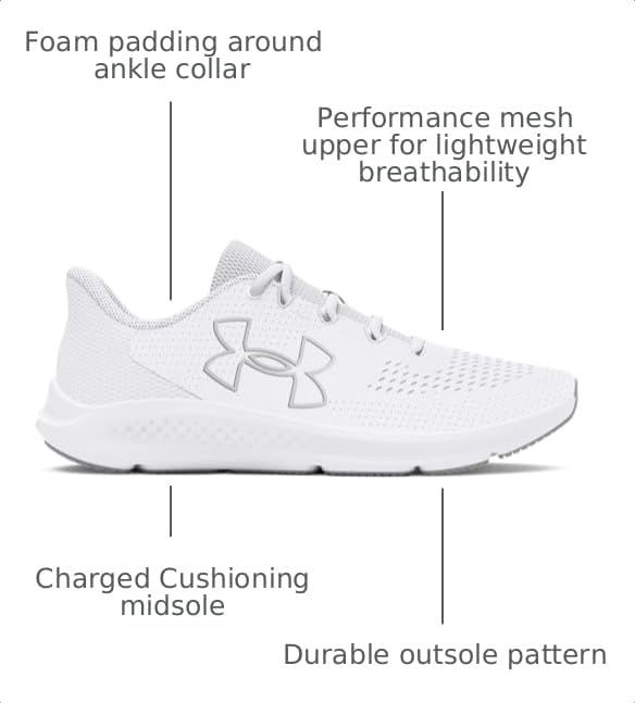 Image of Under Armour Women's Charged Pursuit 3 Big Logo Running Shoes