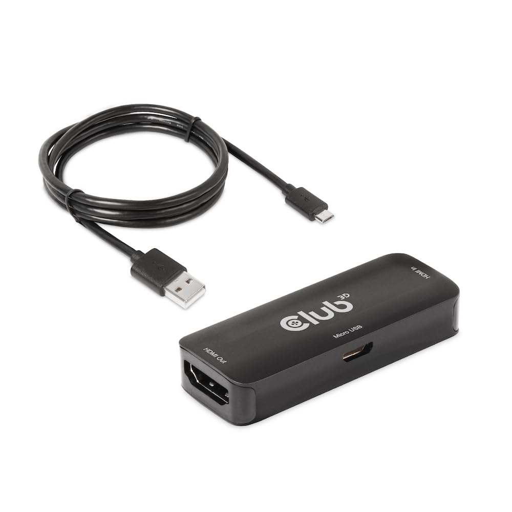 Club3D CAC-1307 HDMI™ aktywny wzmacniacz 4K60Hz B/B
