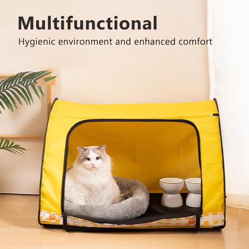 Cercadinho para gatos, Tenda de cercadinho dobrável versátil para animais de estimação Cercado estil