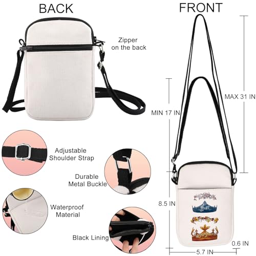 JNIAP The Kings And Queens Inspired Crossbody Bag Fantasy Book Gifts Valiant Just Gentlec Magnificent Fantasy Merchandise2