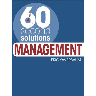60 Second Solutions: Management