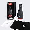 OTOUCH Airturn2 Masturbator -Automatischer Masturbator für Männer -Sexspielzeug für Männer - Wärmefunktion -12 Vibrationsmodi -Vibrations- und Saugfunktion -Wasserdicht -Leise -Schwarz / Rot(1er Pack) #5