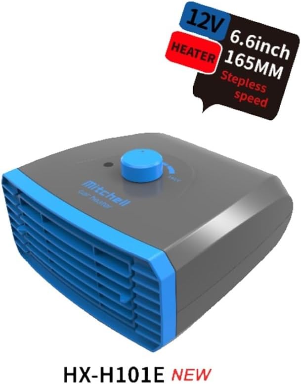 Latest Car Heater Fan 12V/24V Heating Dual Function Heater Windshield Defogging/Defrosting Anti-Fog Heater Low-Power Rapid Heating Warmer(24VO)